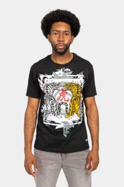 Yin Yang Tiger T-Shirt -Victorious TS7452 BLK 1