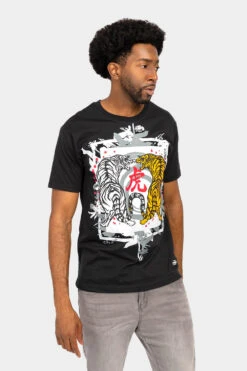 Yin Yang Tiger T-Shirt -Victorious TS7452 BLK 4