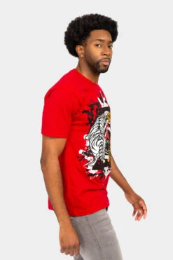 Yin Yang Tiger T-Shirt -Victorious TS7452 RED 4