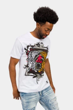 Yin Yang Tiger T-Shirt -Victorious TS7452 WHT 4