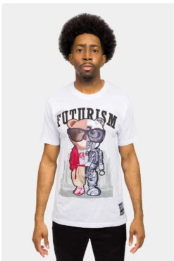 Future Bear T-Shirt 27 Future Bear T-Shirt -Victorious TS7456 WHT 1
