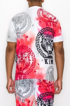 Tie Dye King Tiger T-Shirt -Victorious TS7460 KOI FISH 4