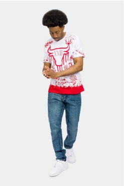 Number 23 Legend Graffiti T-Shirt -Victorious TS7461 RED 5