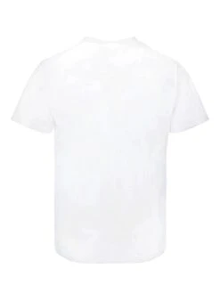 Lion Angel Crystal Embellished Graphic T-Shirt -Victorious TS7483 WHT BACK