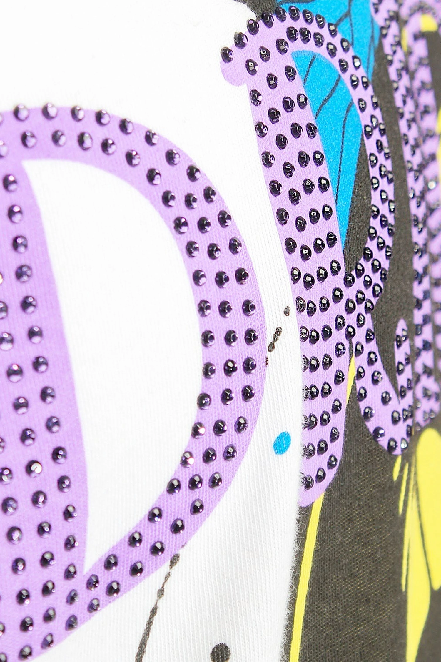 Men's Drippin Rhinestones Skull Butterflies Graphic T-Shirt 5 Men's Drippin Rhinestones Skull Butterflies Graphic T-Shirt - Image 3