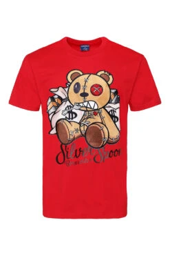 Born With A Silver Spoon T-Shirt 2.0 -Victorious TS7494 RED FRONT