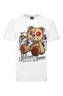 Born With A Silver Spoon T-Shirt 2.0 -Victorious TS7494 WHT FRONT
