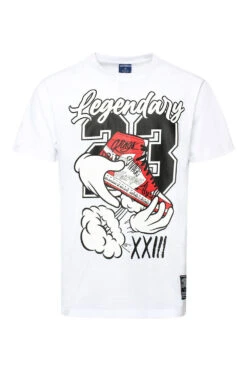Men's Legendary Shoes Graphic T-Shirts 22 Men's Legendary Shoes Graphic T-Shirts -Victorious TS7504 WHT 1