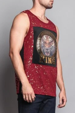 V Tiger King Tank Top -Victorious TT54 BURG 4