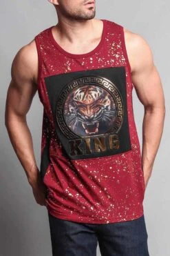 V Tiger King Tank Top -Victorious TT54 BURG 5