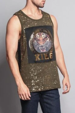 V Tiger King Tank Top -Victorious TT54 OLV 4