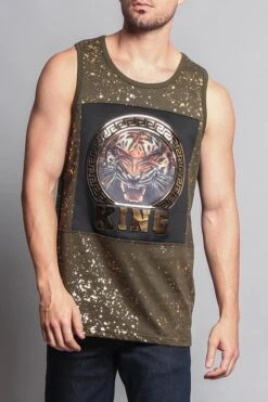 V Tiger King Tank Top -Victorious TT54 OLV 5
