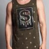 Chrome Money Tank Top -Victorious TT56 OLV 1