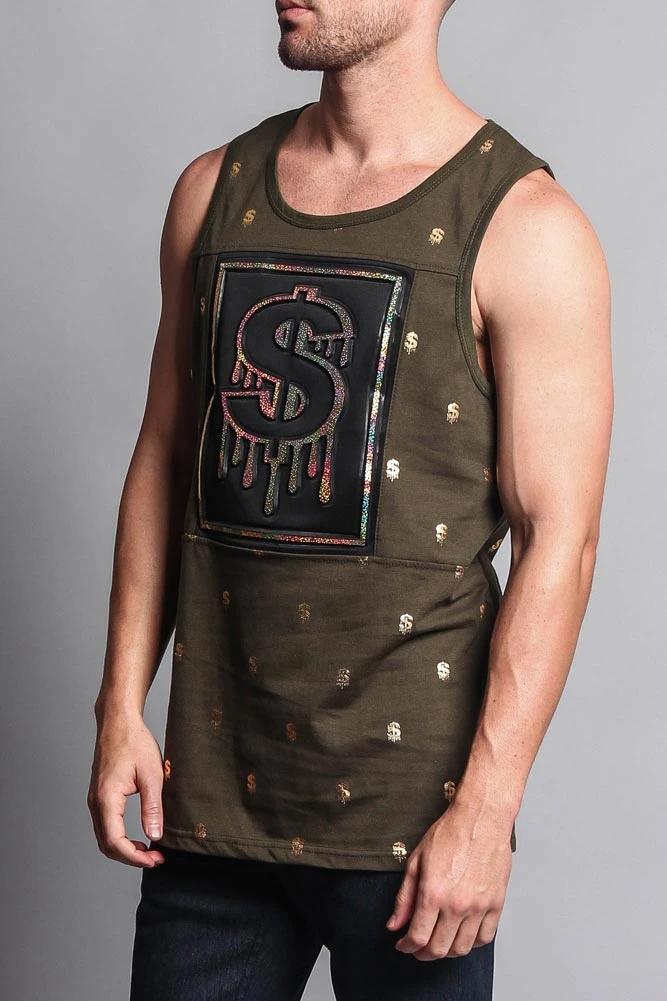 Chrome Money Tank Top 4 Chrome Money Tank Top - Image 2