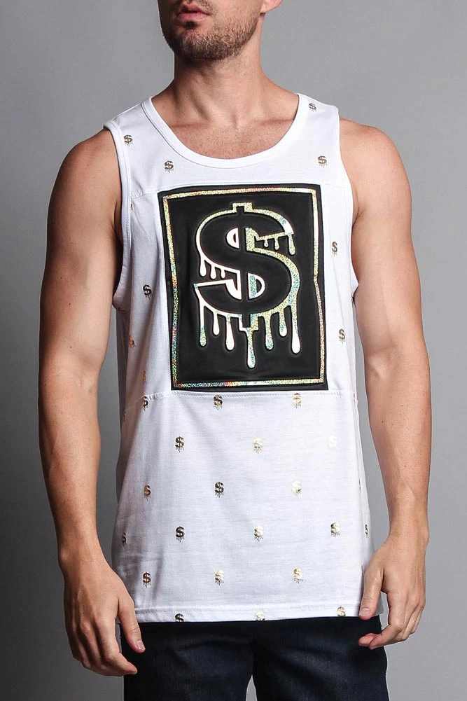 Chrome Money Tank Top 8 Chrome Money Tank Top - Image 6
