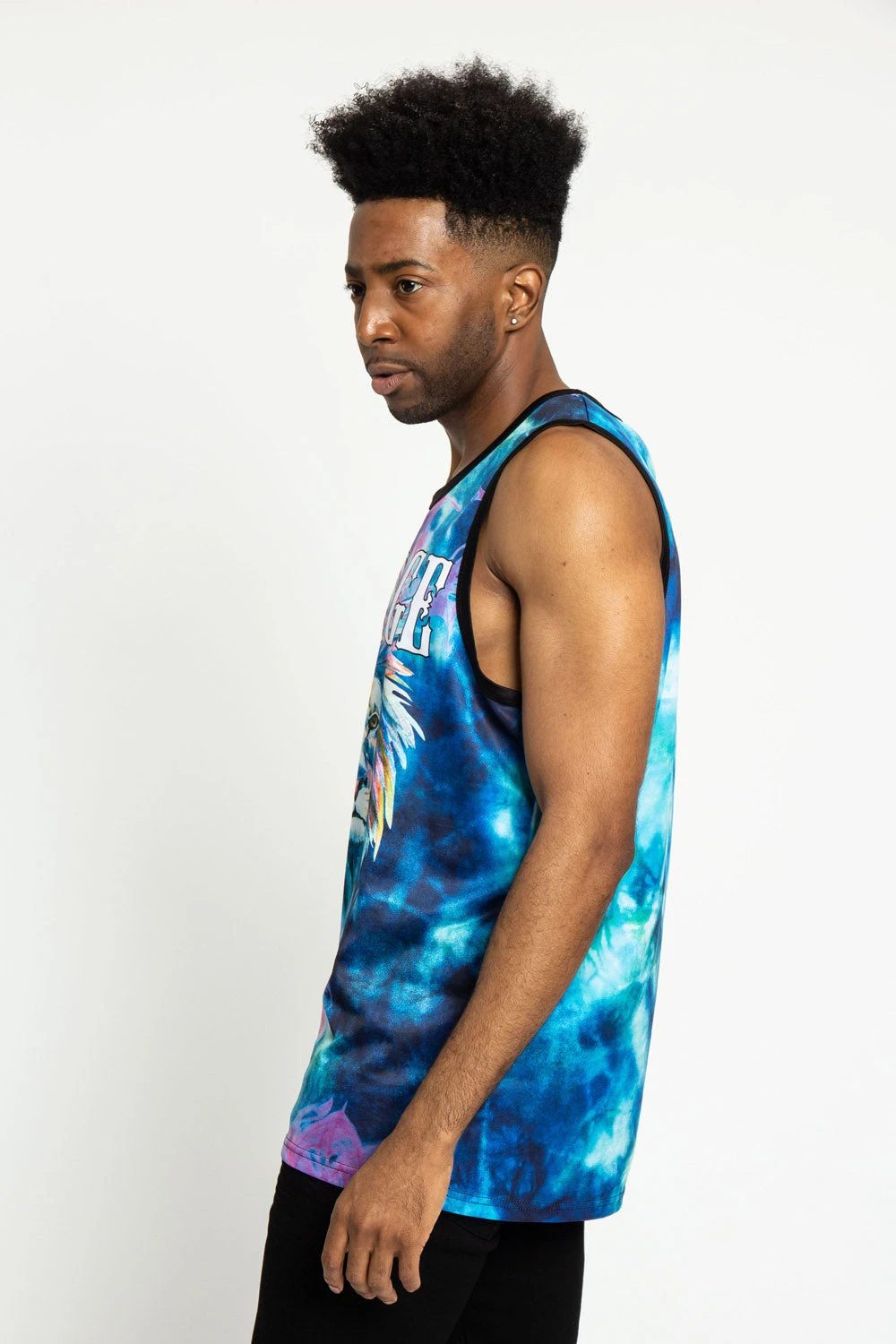 Tie Dye Savage Tank Top 4 Tie Dye Savage Tank Top - Image 2