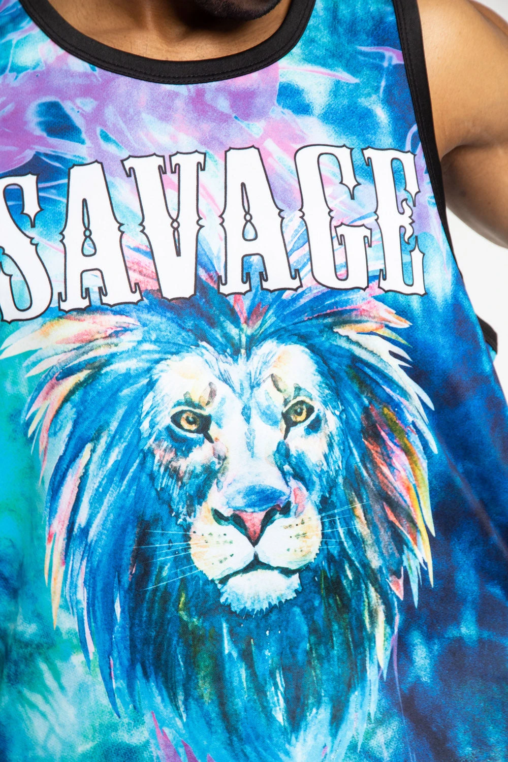 Tie Dye Savage Tank Top 8 Tie Dye Savage Tank Top - Image 6
