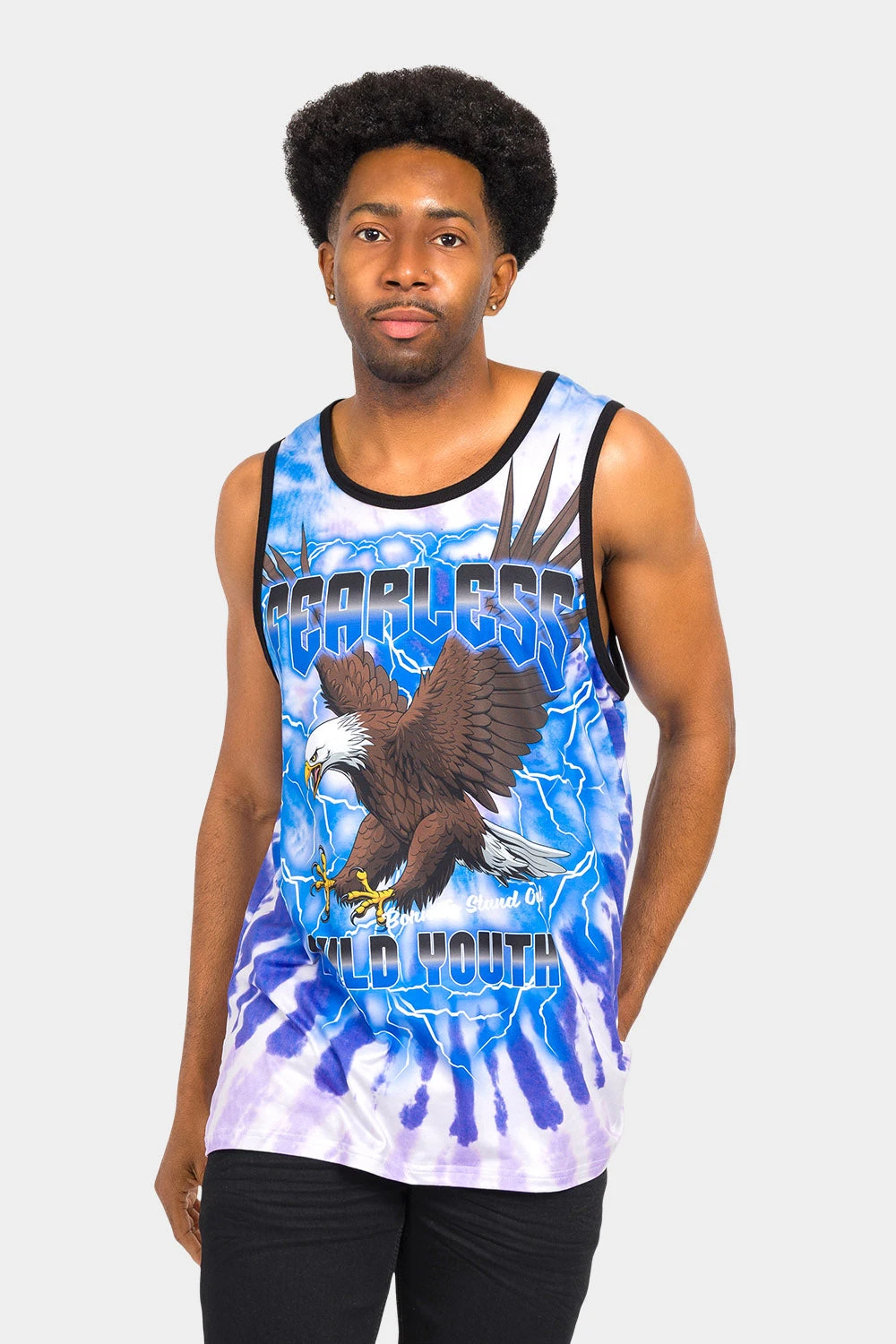 Fearless Eagle Tie Dye Tank Top 3 Fearless Eagle Tie Dye Tank Top