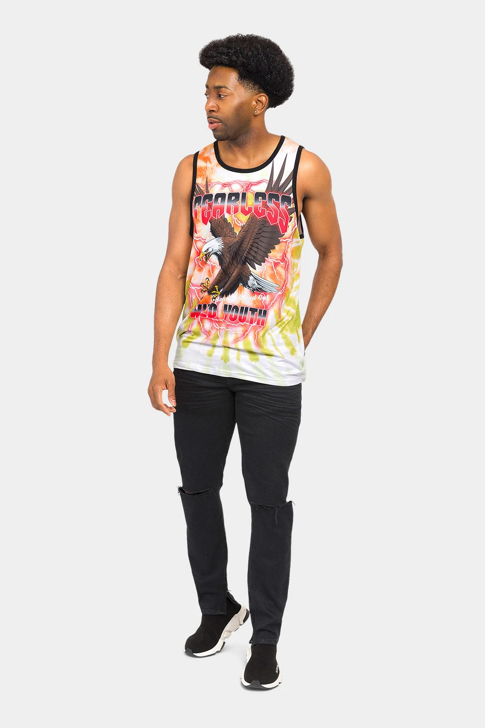 Fearless Eagle Tie Dye Tank Top 12 Fearless Eagle Tie Dye Tank Top - Image 10