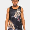 Fierce Tiger Tank Top 1 Fierce Tiger Tank Top -Victorious TT98 BLK 1