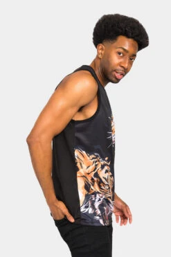 Fierce Tiger Tank Top 15 Fierce Tiger Tank Top -Victorious TT98 BLK 4